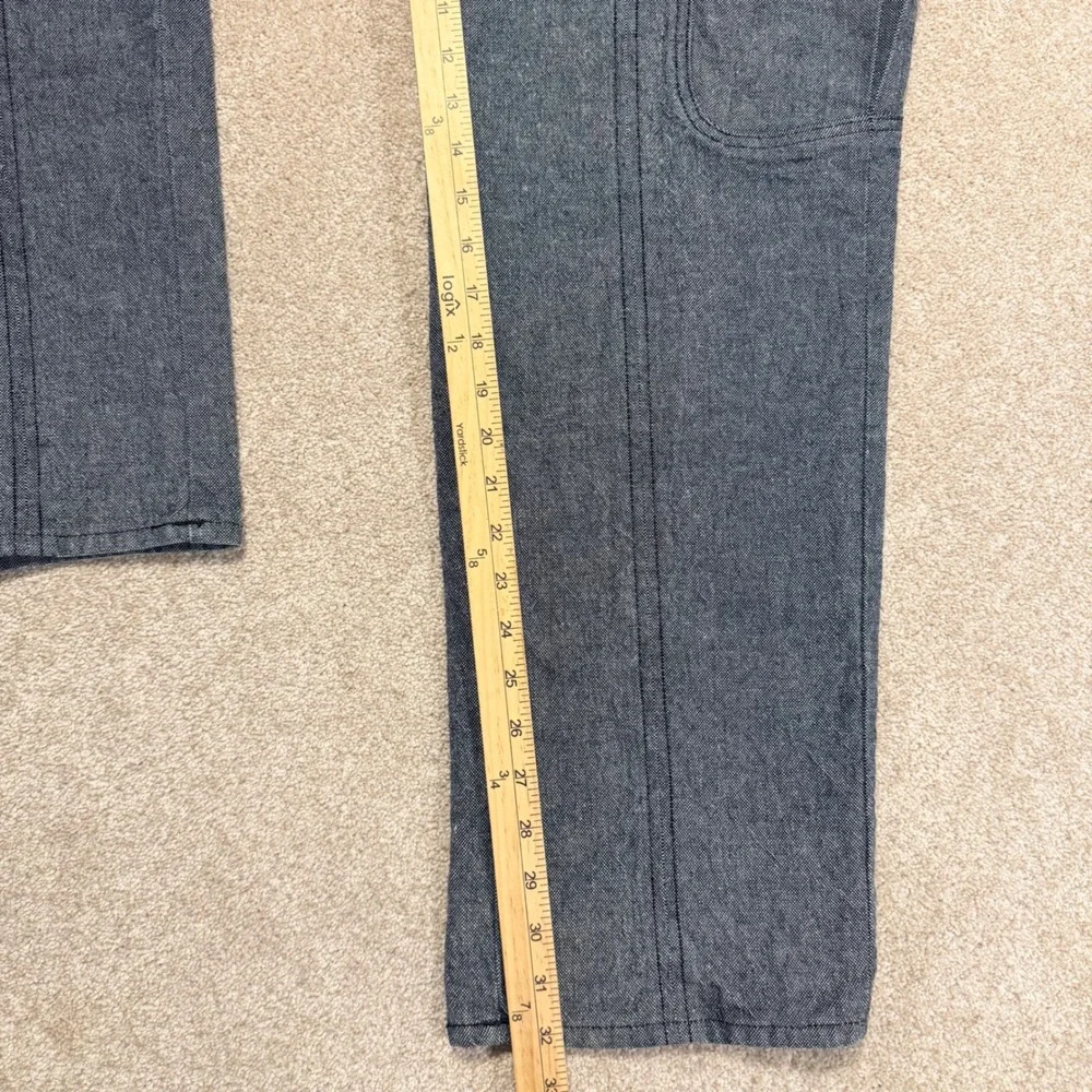 True Religion Cargo Jeans Men 40W Gray Devin‎ Straight Leg Utility Denim Pants